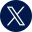A Twitter/X logo.